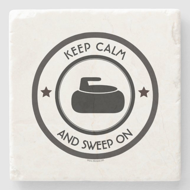 Porta-copo De Pedra Curva (Frente)