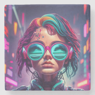 Porta-copo De Pedra Cyberpunk Fashion: O Futuro do Estilo