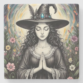 Porta-copo De Pedra DaisyWitch