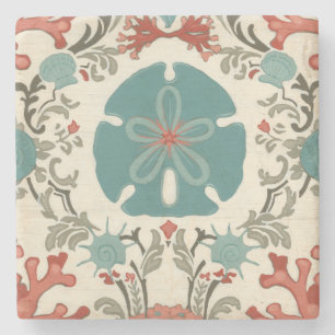 Porta-copo De Pedra Damasco litoral II