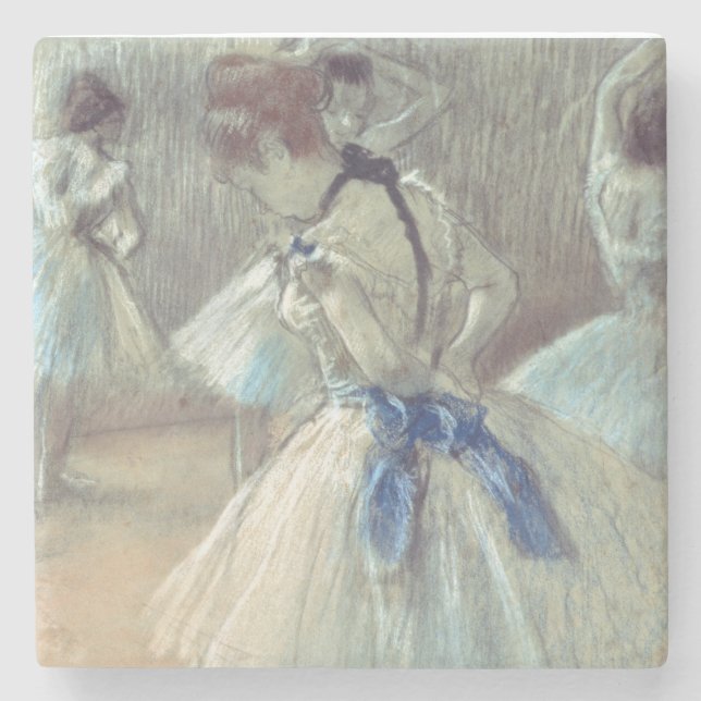 Porta-copo De Pedra Dançarino de Edgar Degas | (Frente)