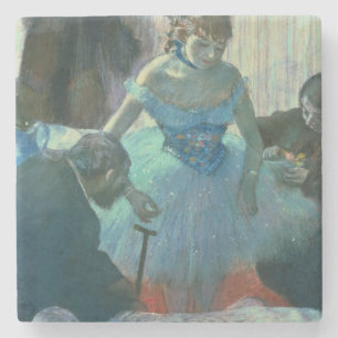 Porta-copo De Pedra Dançarino de Edgar Degas em seu vestuario