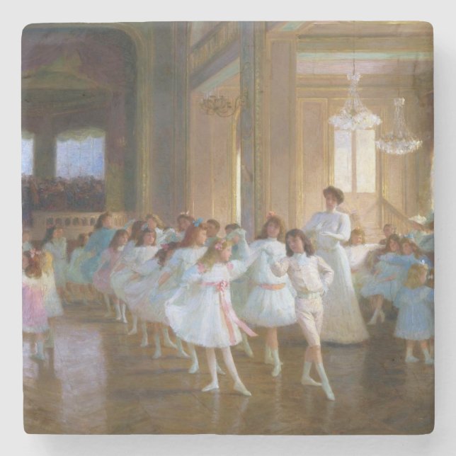 Porta-copo De Pedra Dance Show (Classe de Balé para Jovens Dançarinos) (Frente)