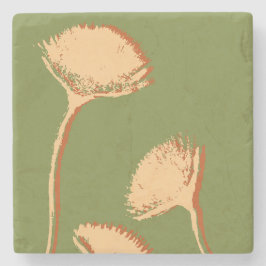 Porta-copo De Pedra Dandelion Pop