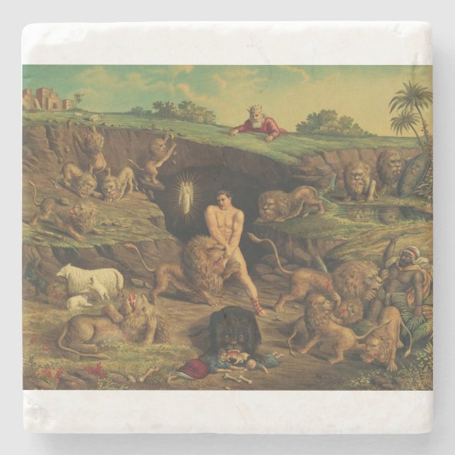 Porta-copo De Pedra Daniel no Lions'Den (Frente)