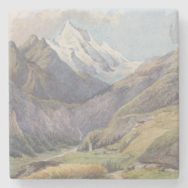 Porta-copo De Pedra Das Mölltal mit dem Großglockner - Carl Lafite
