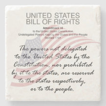 Declaração De Direitos Dos Estados Unidos. Décima