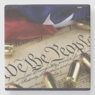 Porta-copo De Pedra Declaração de independência