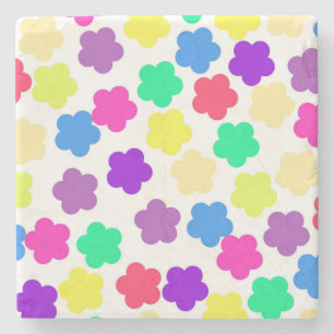 Porta-copo De Pedra Decor de Primavera para vibrante de flor selvagem