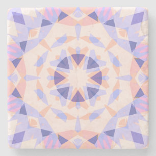 Porta-copo De Pedra Decorativa bonito Pastel Purple Peach Star Girls