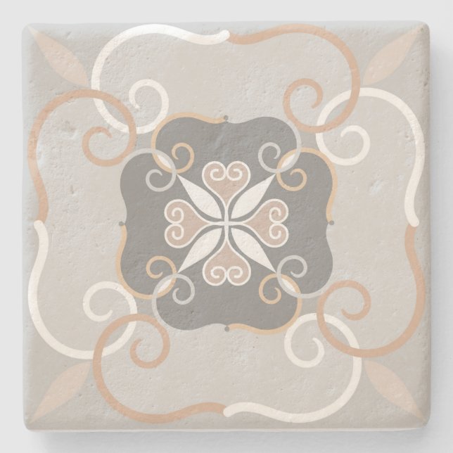 Porta-copo De Pedra Decorativo (Frente)