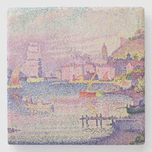 Porta-copo De Pedra Deixando o porto de Santo-Tropez, 1902