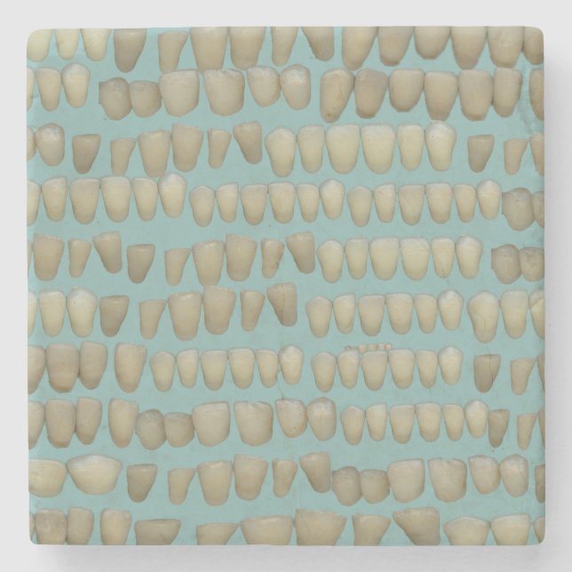 Porta-copo De Pedra Dentes podres Dentes Dentista Odontologista (Frente)