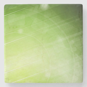 Porta-copo De Pedra Design da luz verde no estilo da olá!-tecnologia