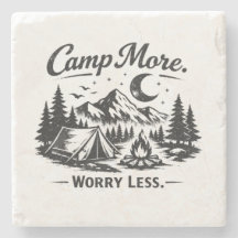 Design de Acampamento Mais Preocupe Menos | Aventu
