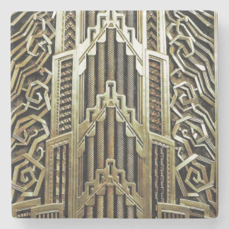 Porta-copo De Pedra Design de arte metálica, vintage, elegante, chic,