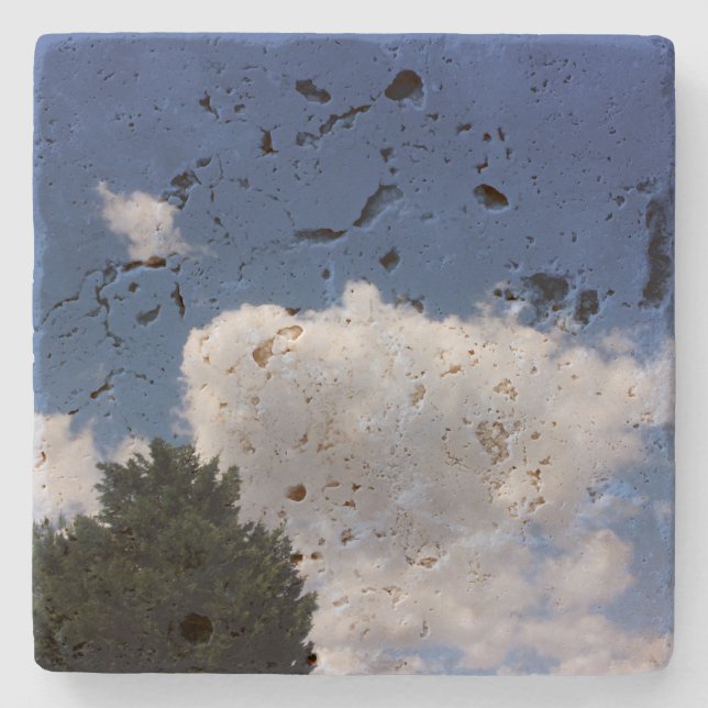 Porta-copo De Pedra Design legal com estilo de pedra (Frente)