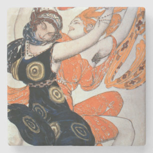 Porta-copo De Pedra Design operático do traje, 1911