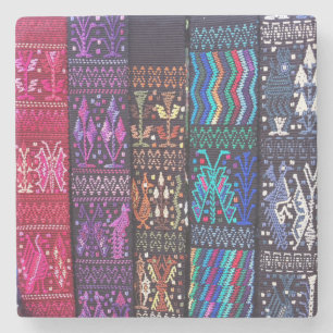 Porta-copo De Pedra Designs têxteis da Guatemala