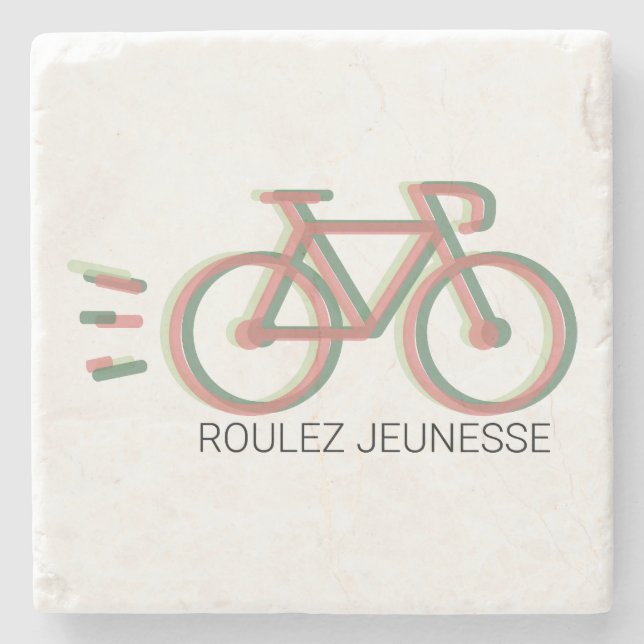 Porta-copo De Pedra Dessous de verre Roulez Jeunesse (Frente)