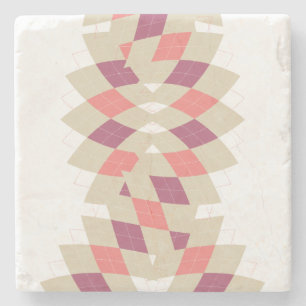 Porta-copo De Pedra Diamond Swirl