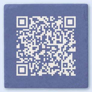 Porta-copo De Pedra Digite URL Código QR Gerado Instantaneamente   Azu