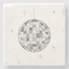 Porta-copo De Pedra Disco Ball