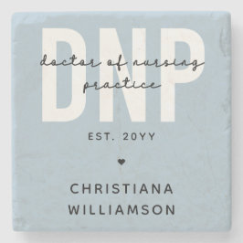 Porta-copo De Pedra DNP Doutor Personalizado para Graduação de Prática