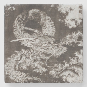 Porta-copo De Pedra Dragão Isoda Koryusai