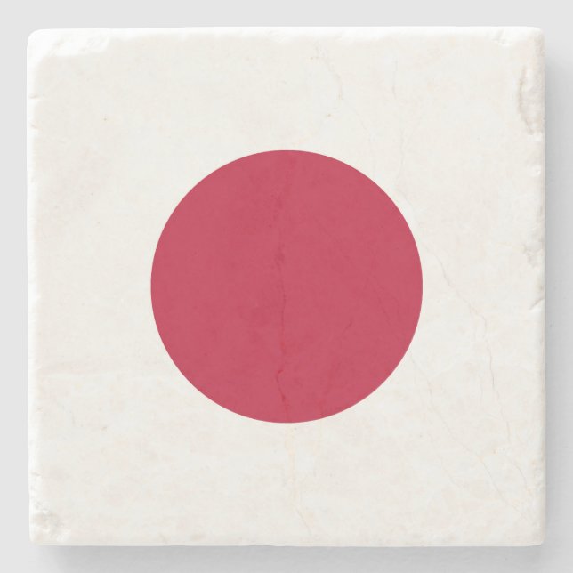 Porta-copo De Pedra Drapeau Japon (Frente)