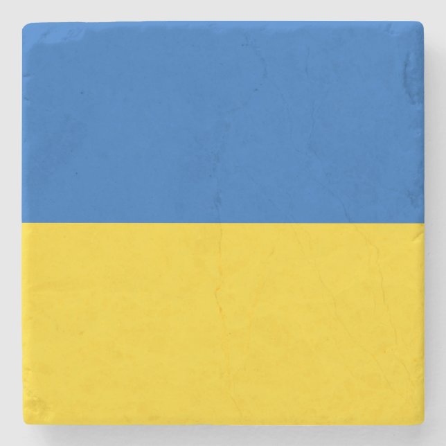 Porta-copo De Pedra Drapeau Ukraine (Frente)