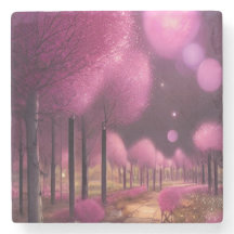 Dreamy Pink Nightscape