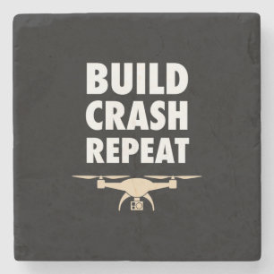 Porta-copo De Pedra Drone repetitivo de travamento de compilação