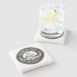 Porta-copo De Pedra Drunken State University Stone Coaster