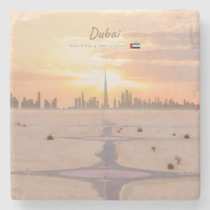 Porta-copo De Pedra Dubai, Emirados Árabes Unidos - Deserto do Burj Kh