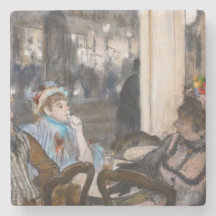 Edgar Degas - Mulheres num Café Terrace à Noite