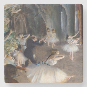 Porta-copo De Pedra Edgar Degas - O Ensaio do Balleto no Palco