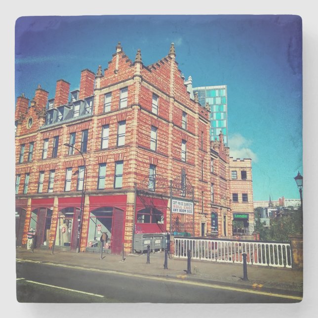 Porta-copo De Pedra Edifício, ao lado da ponte (Frente)