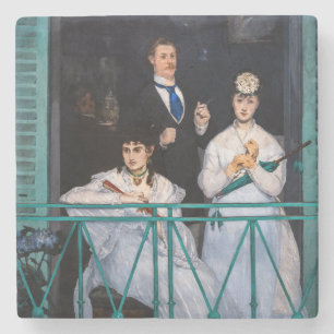 Porta-copo De Pedra Edouard Manet - A Varanda / Le Balcon