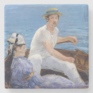 Porta-copo De Pedra Edouard Manet - Barco