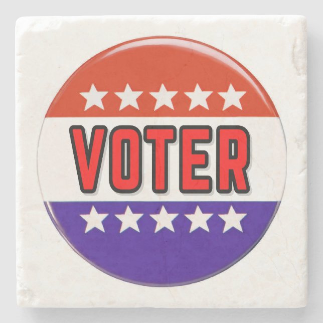 Porta-copo De Pedra Eleitor (Frente)