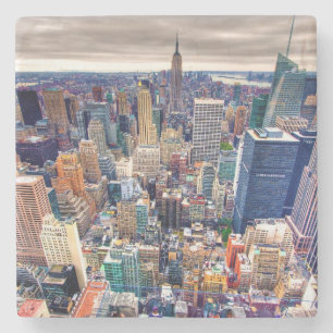 Porta-copo De Pedra Empire State Building e Midtown Manhattan