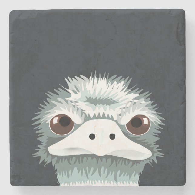 Porta-copo De Pedra Emu Stone Porta copos (Frente)