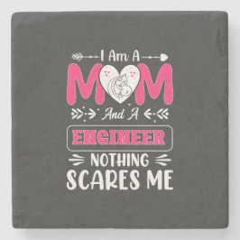 Porta-copo De Pedra Engenheiro Engraçado Mãe, Engenheiro Mãe