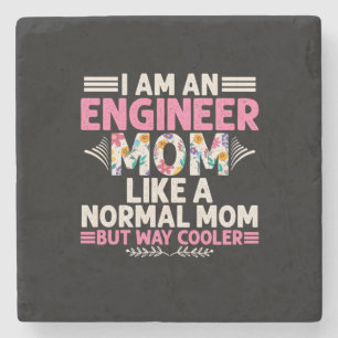 Porta-copo De Pedra Engenheiro Eu Sou Uma Mãe Engenheiro
