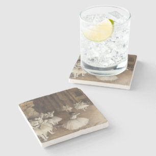 Porta-copo De Pedra Ensaio do balé no Palco   Edgar Degas