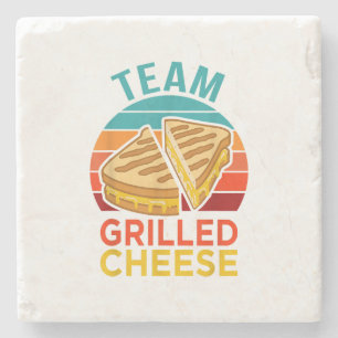 Porta-copo De Pedra Equipe Gelada De Sanduíche Engraçado De Queijo Eng