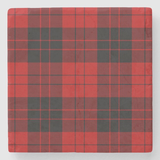 Porta-copo De Pedra Erskine Paton Tartan (Frente)