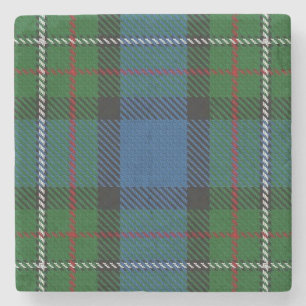 Porta-copo De Pedra Escoceses - Clã Fergusson Ferguson Tartan
