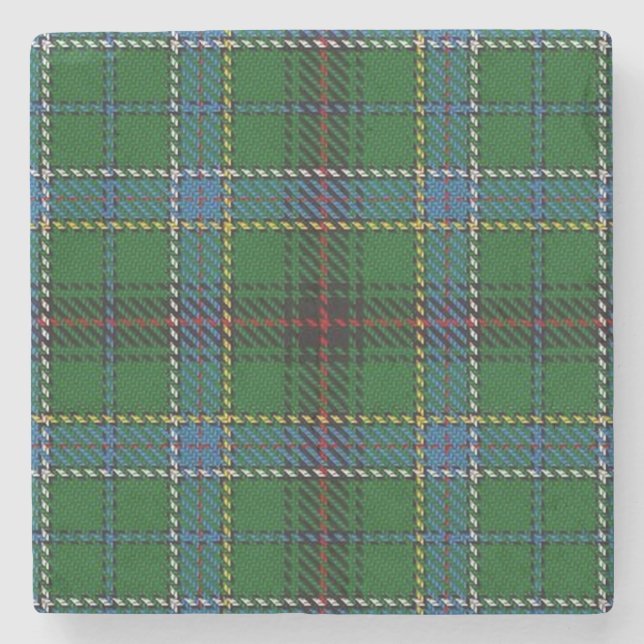 Porta-copo De Pedra Escots Tavern Clan Duncan Tartan (Frente)